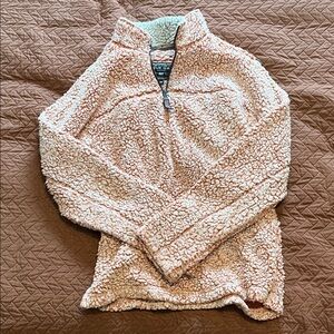 True Grit Soft Pink Teddy Jacket